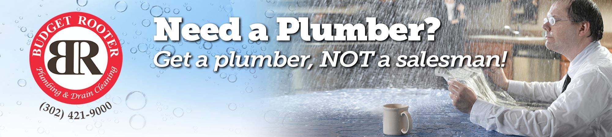 Plumbing Services by Budget Rooter in New Castle County, DE